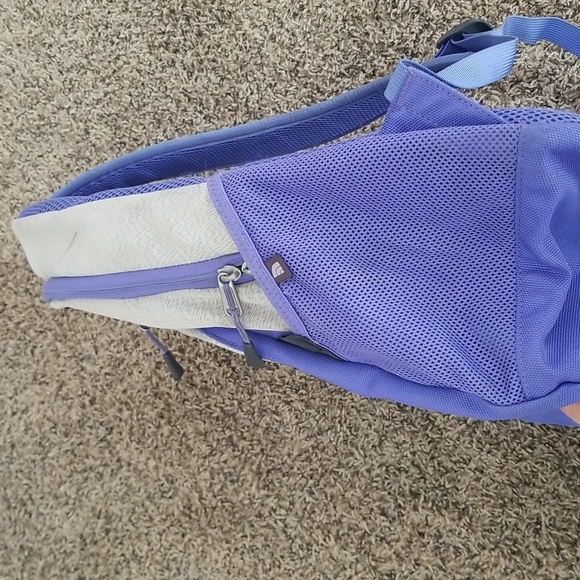 The North Face Wasatch Purple And Gray Backpack - Picture 5 of 9